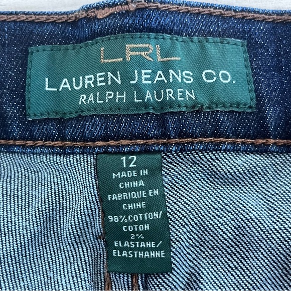 Lauren Ralph Lauren Women’s Size 12…34X32 Blue Denim Boot Cut Jeans - Picture 4 of 9